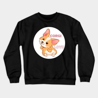 Corgi Love - Heart Butt Crewneck Sweatshirt